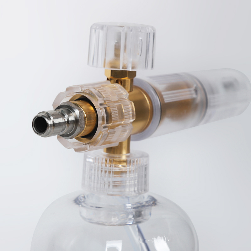 Ticari Güzellik Dükkanı Araba Yıkama Yüksek Basınçlı Su Tabancası Köpük Pot