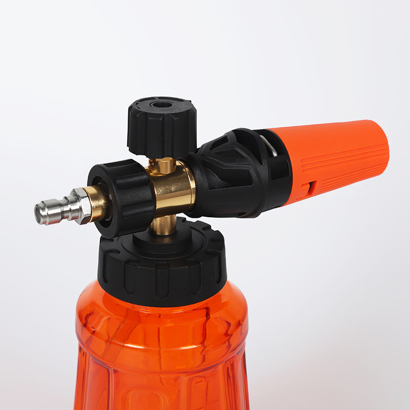 Yüksek basınçlı su tabancası 1/4 hızlı fiş köpük tenceresi