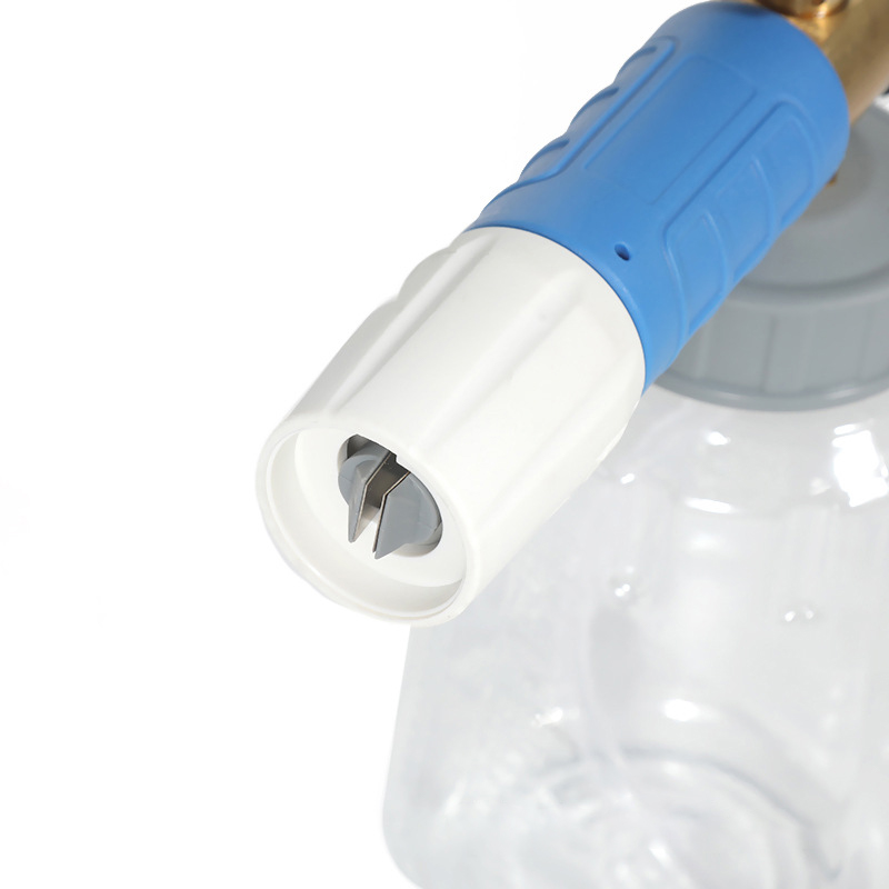 Sektör şeklindeki yüksek basınçlı araba yıkama PA köpük tenceresi