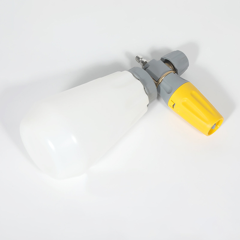 Yüksek basınçlı araba yıkama su tabancası kar köpük sprey pot