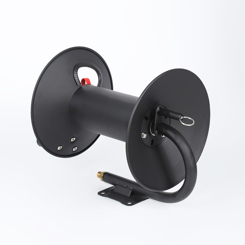 Manuel teleskopik yüksek basınçlı su hortumu makarası