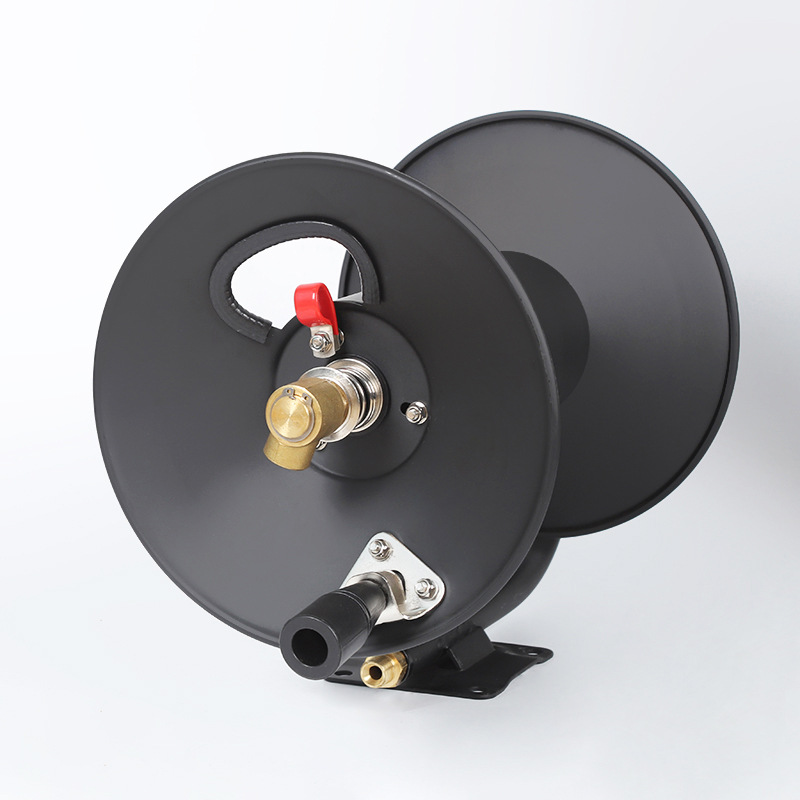 Manuel teleskopik yüksek basınçlı su hortumu makarası