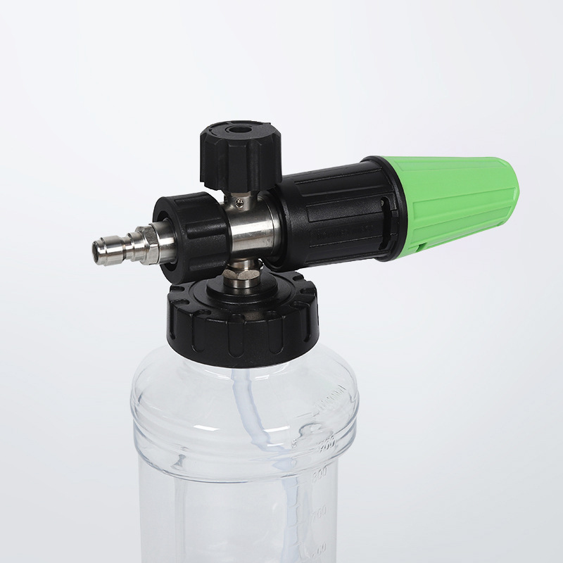 Yüksek basınçlı araba yıkama ayarlanabilir köpük tencere