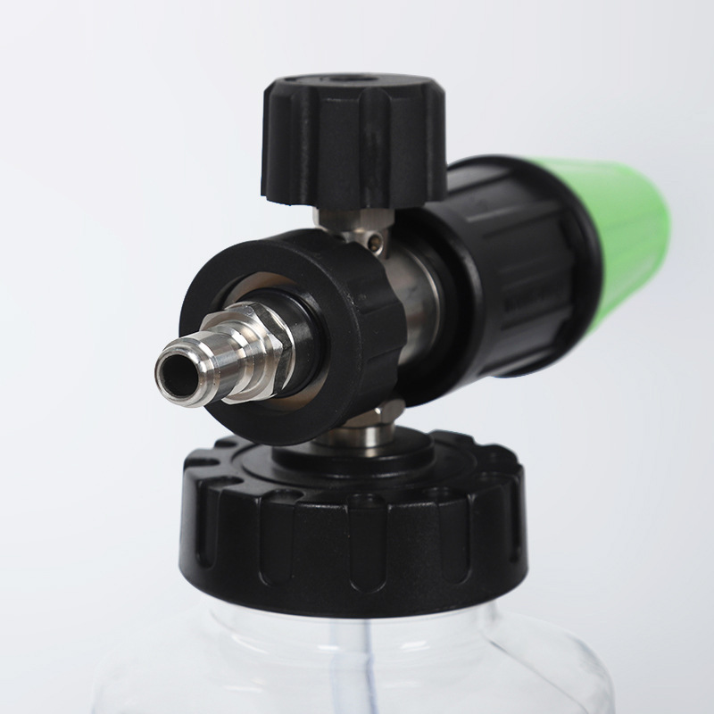 Yüksek basınçlı araba yıkama ayarlanabilir köpük tencere