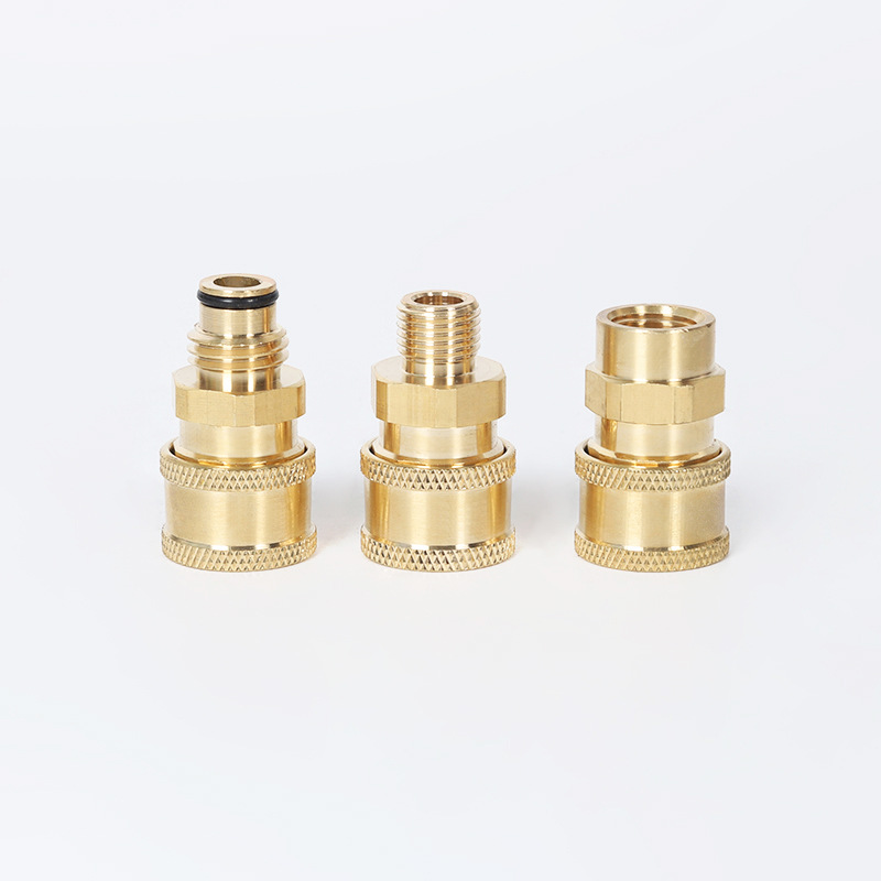 Araç Yıkama Su Nozul Kafası Dönüşümü 1/4 Birlik Hızlı Fiş