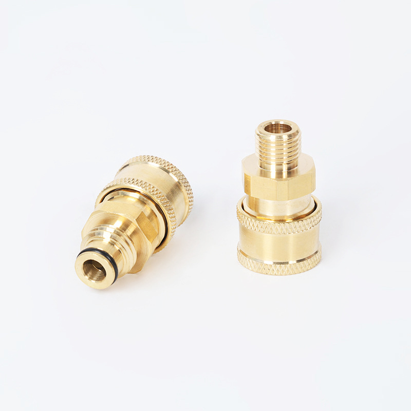 Araç Yıkama Su Nozul Kafası Dönüşümü 1/4 Birlik Hızlı Fiş