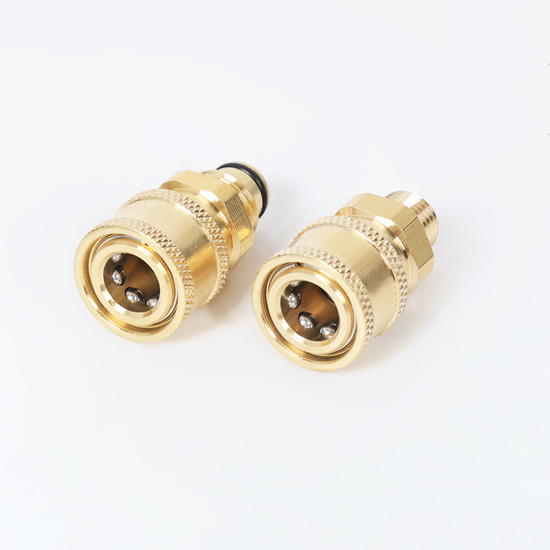 Araç Yıkama Su Nozul Kafası Dönüşümü 1/4 Birlik Hızlı Fiş