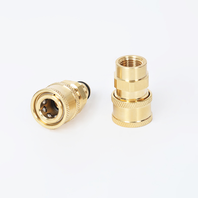 Araç Yıkama Su Nozul Kafası Dönüşümü 1/4 Birlik Hızlı Fiş