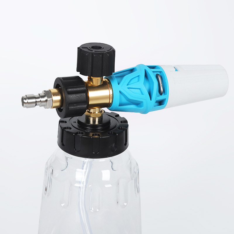 Yüksek basınçlı araba yıkama tabancası ve köpük tencere