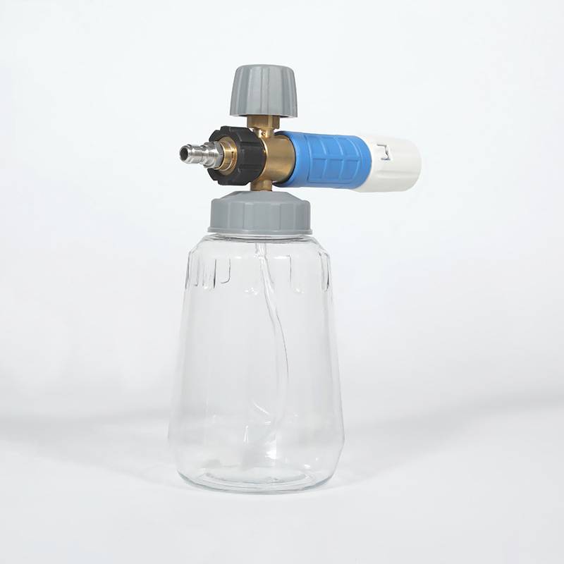 Sektör şeklindeki yüksek basınçlı araba yıkama PA köpük tenceresi