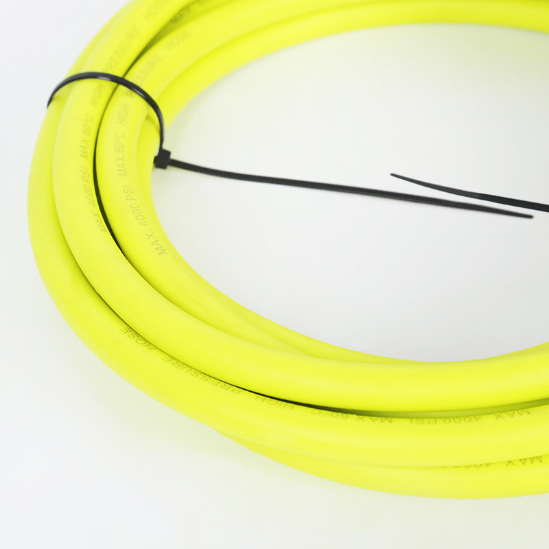 Hanehalkı Yüksek Basınçlı Temizlik Makinesi Aşınma Dayanıklı Örgülü Su Çıkış Hortumu