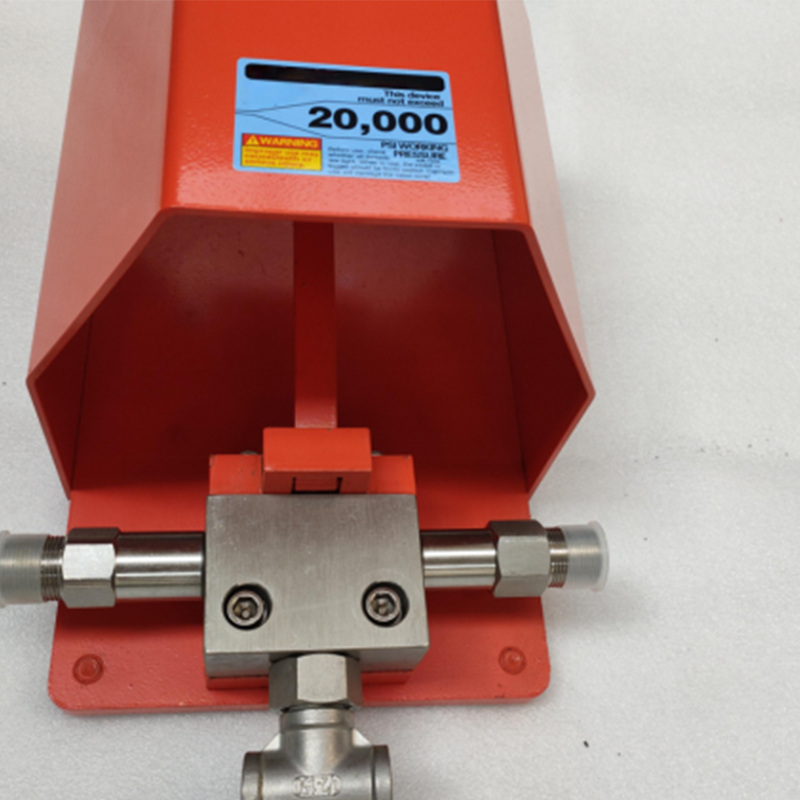 Ultrahigh basınç taşma tipi ayak valfi