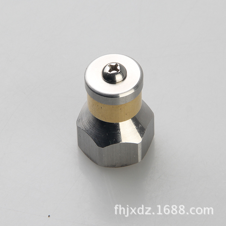 Paslanmaz Çelik Boru Temizleme Yolu Soğutma Toz Sprey Yüksek Basınçlı Meme